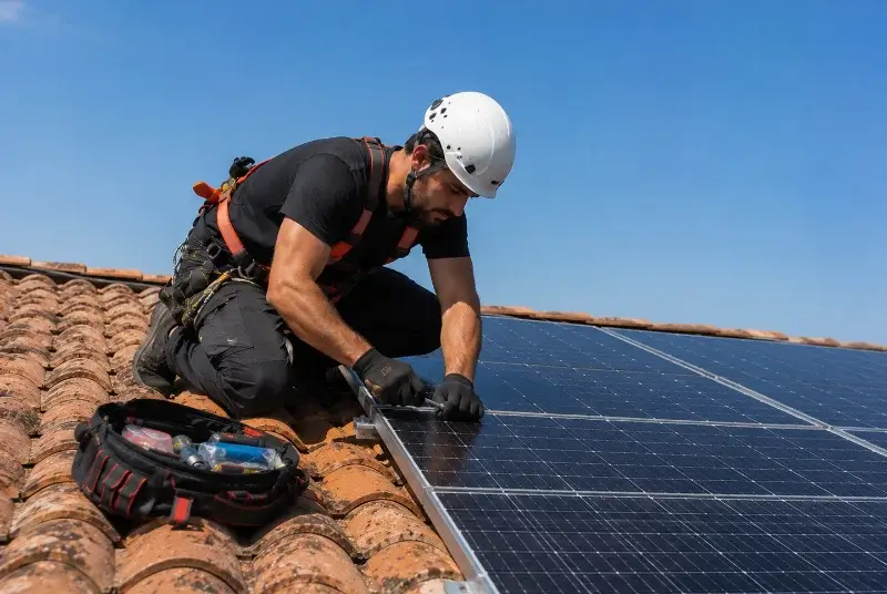 Maintenance et monitoring de panneaux solaires à Hipsheim